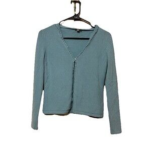ANN TAYLOR PETITES 100% Cashmere Coquette Sweater Size SP